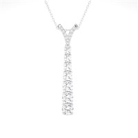 Collana Ama Donna in Oro bianco Diamante Lab Grown 1.22 Ct AMA-GI-1071-16 - AMA-GI-1071-16